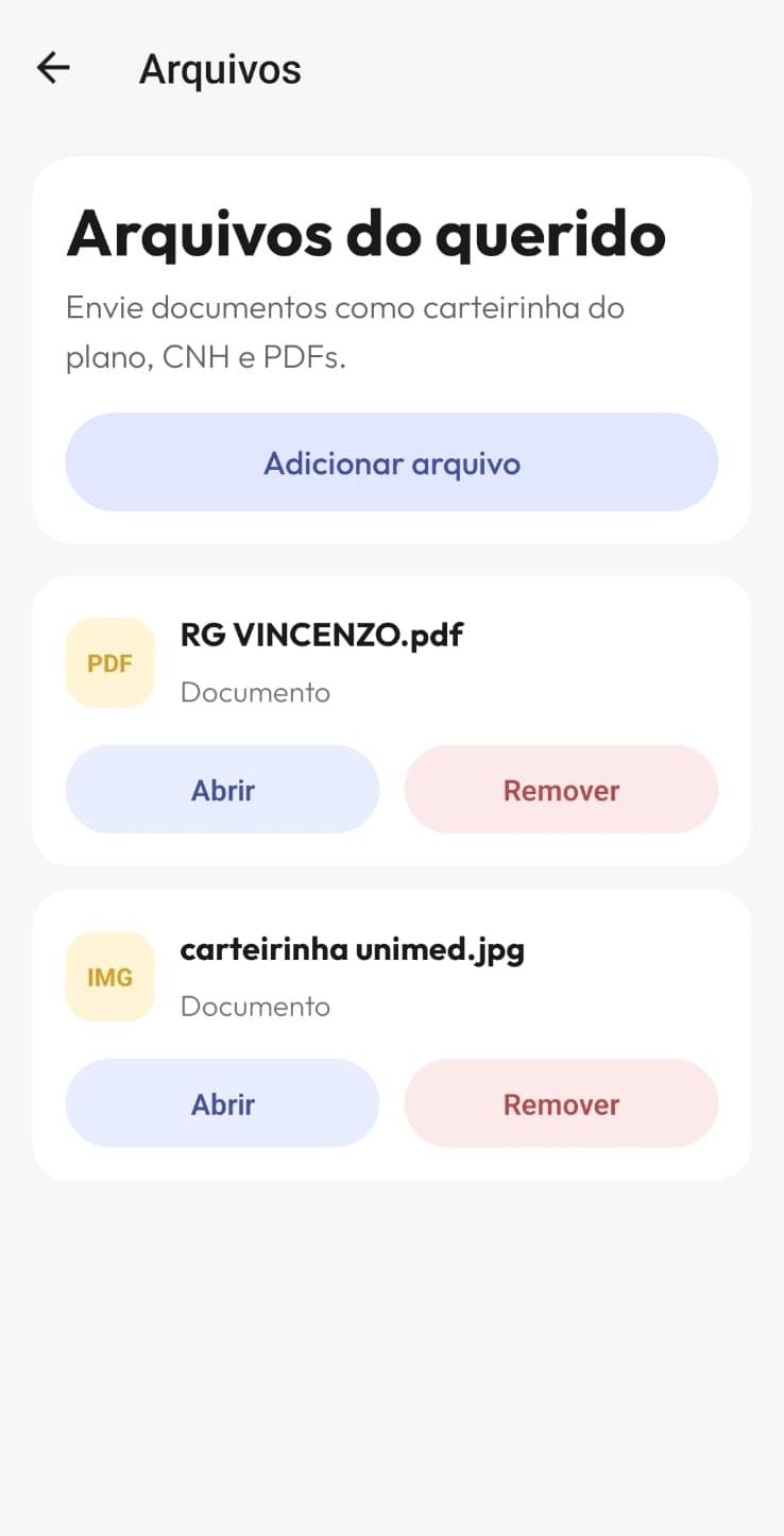 Demonstração do app Bem Querer