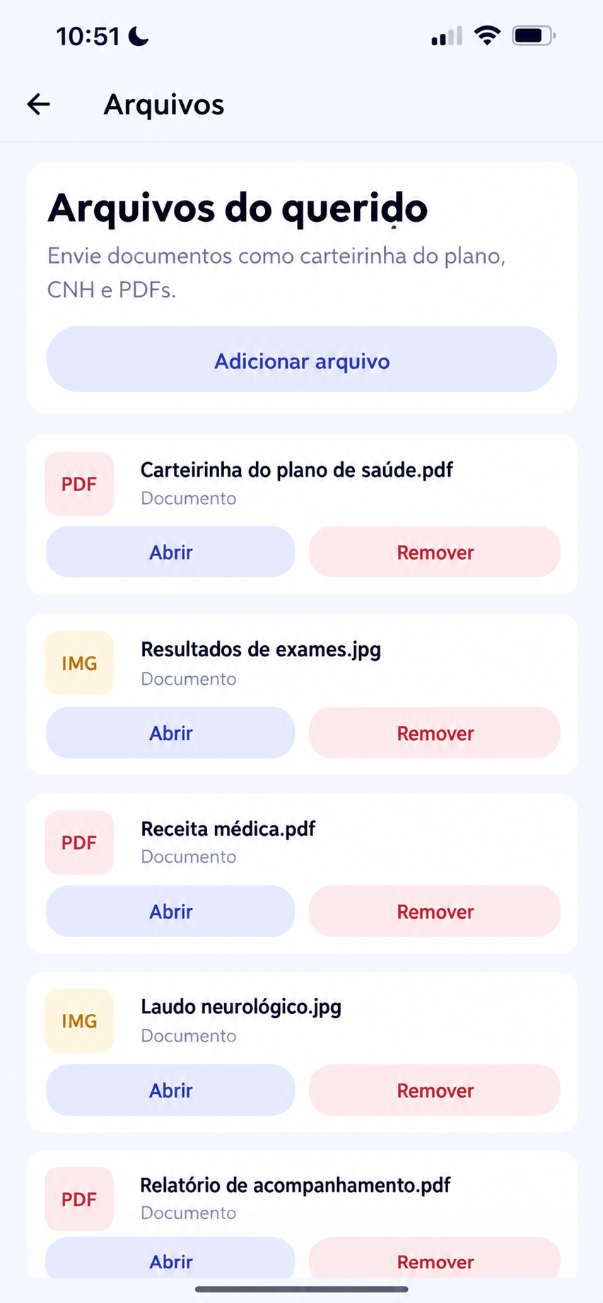 Demonstração do app Bem Querer